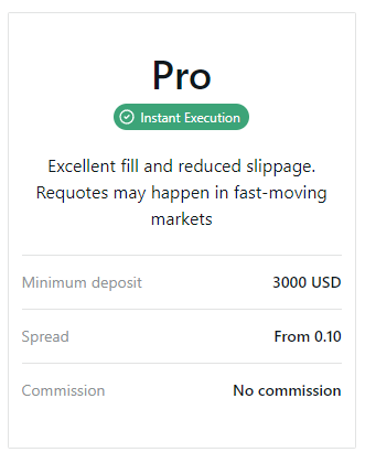 Exness Professional Account